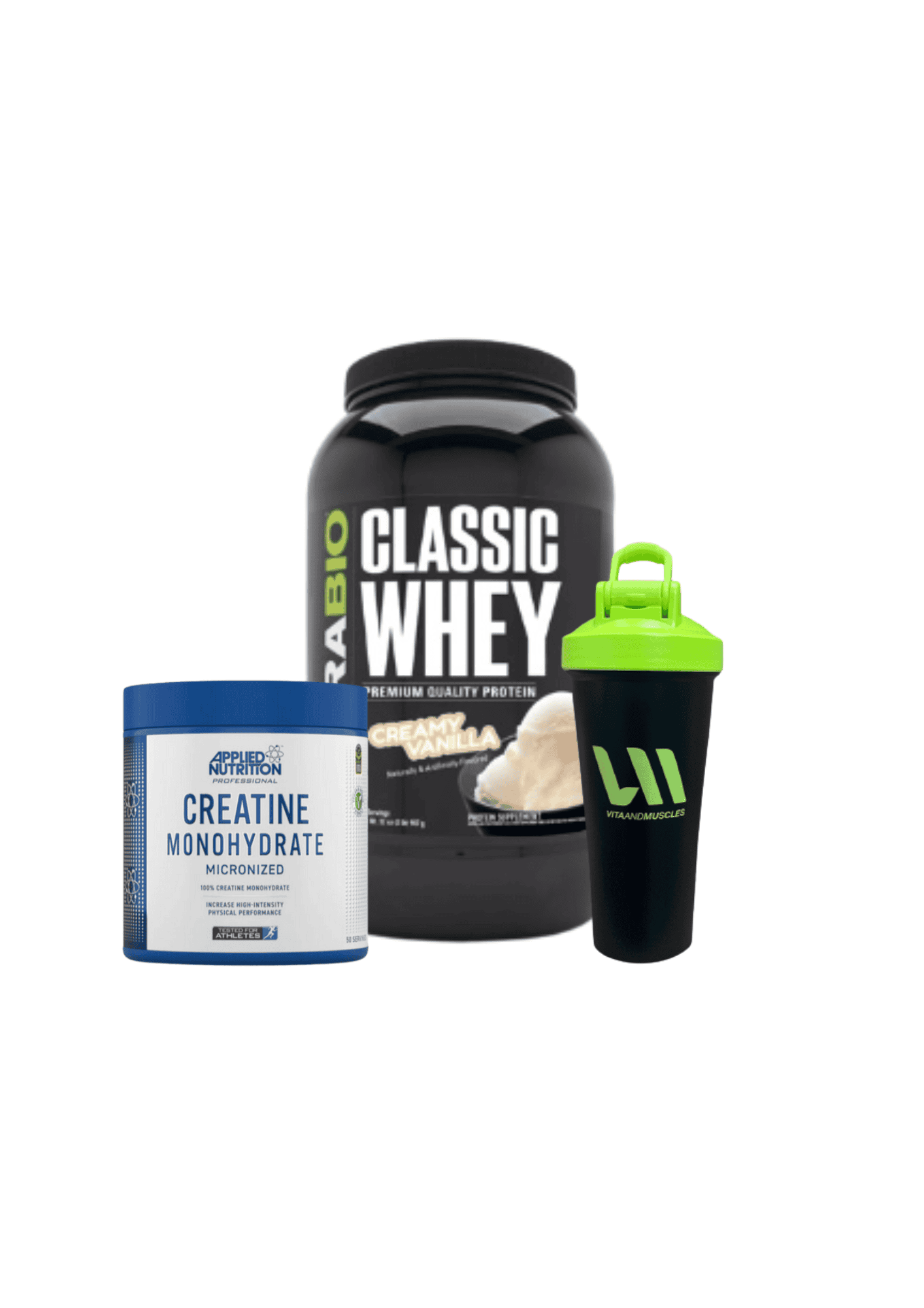 Classic Whey 2lbs + Creatina 250 grs + shaker