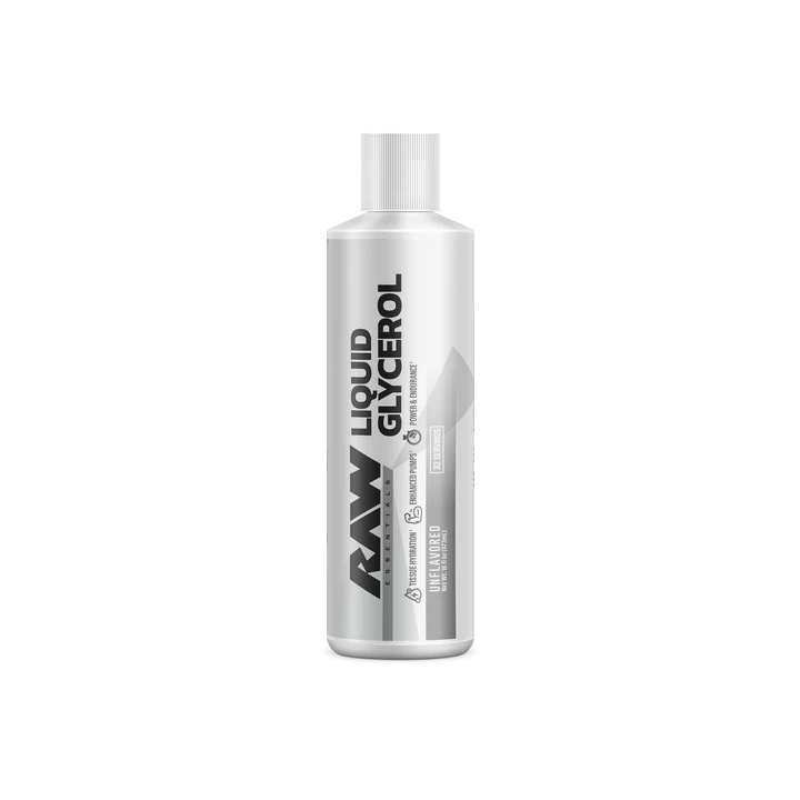 Liquid Glycerol 32 servicios Raw Nutrition