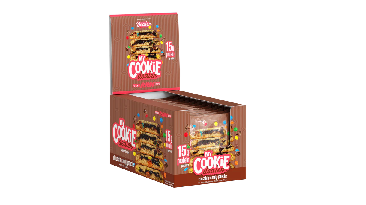 Raw My Cookie Dealer Protein 12 unidades