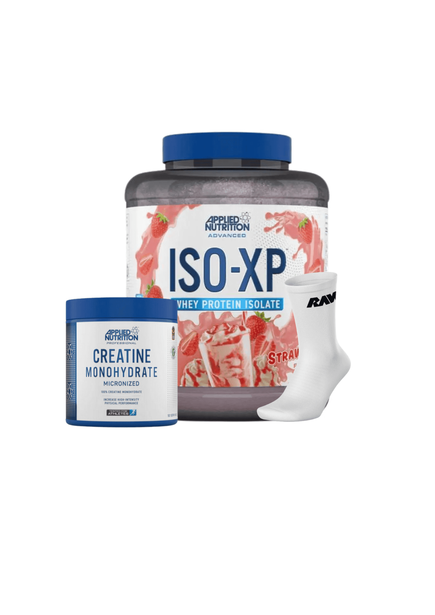 ISO - XP 1.8KG + Creatina 250 grs + Calcetines RAW