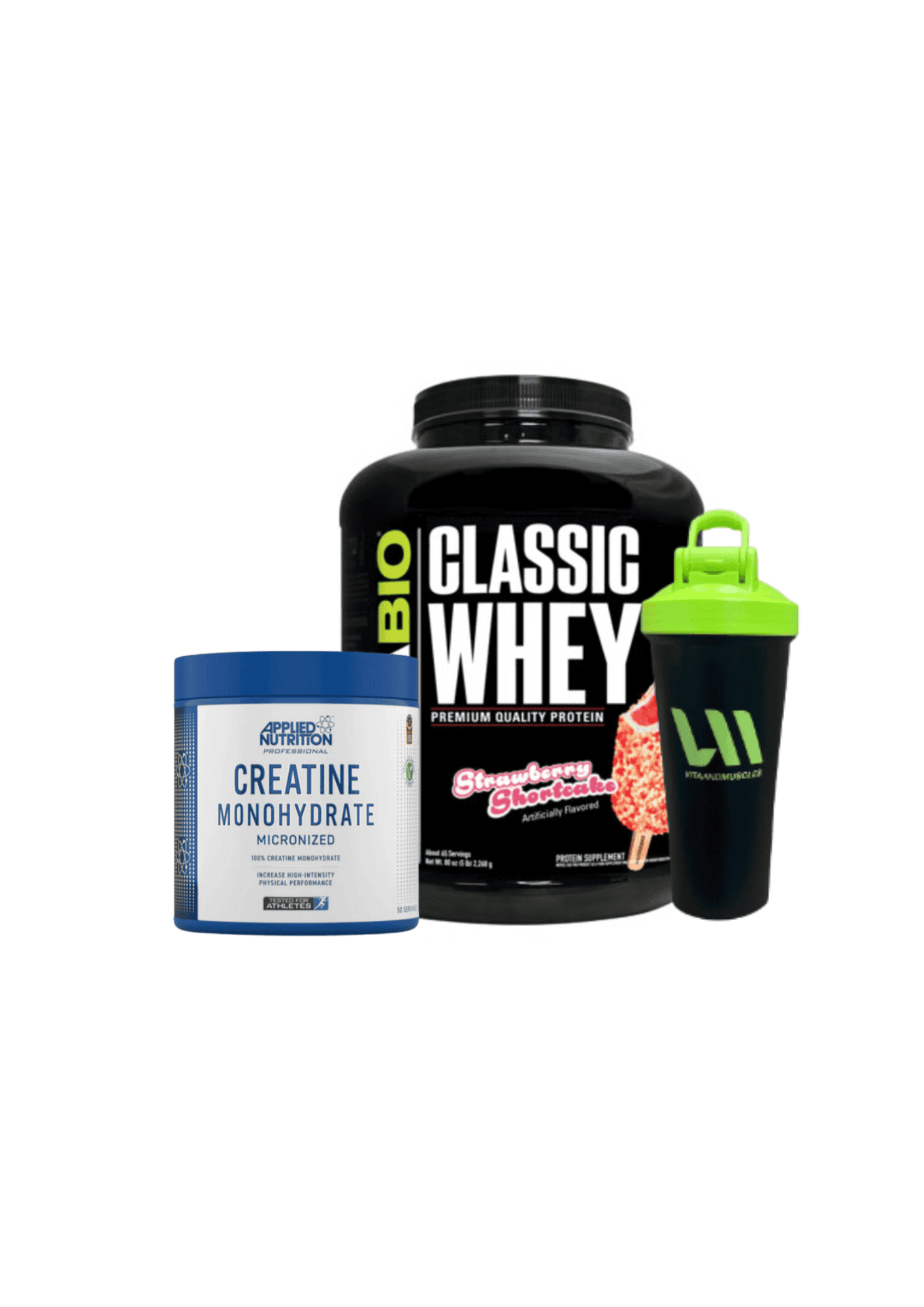 Classic Whey 5lbs + Creatina 250 grs + Shaker