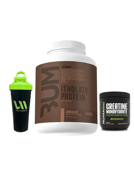 Proteina Cbum Itholate 5 LB + Creatina 150 grs Nutrabio OFERTA