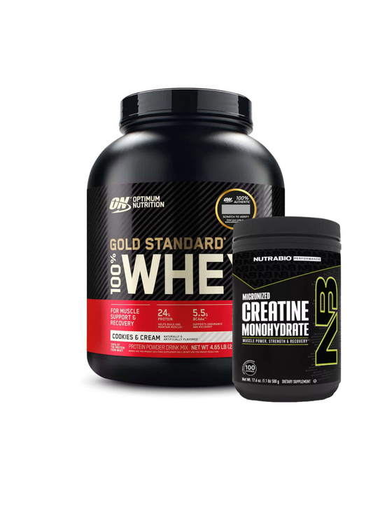 Gold Standard 100% Whey Protein + Creatina 500 grs