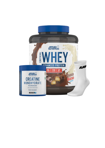 Critical Whey 2KG + Creatina 250 grs + Calcetines RAW