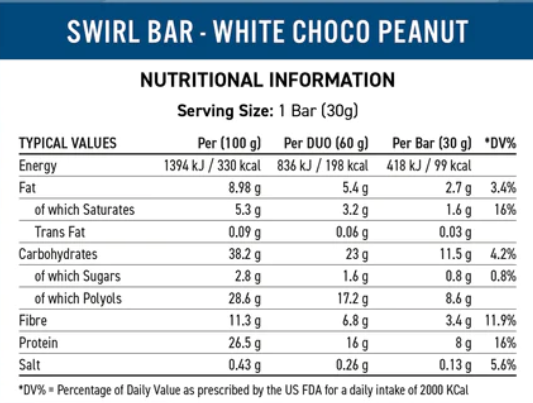 Swirl bar