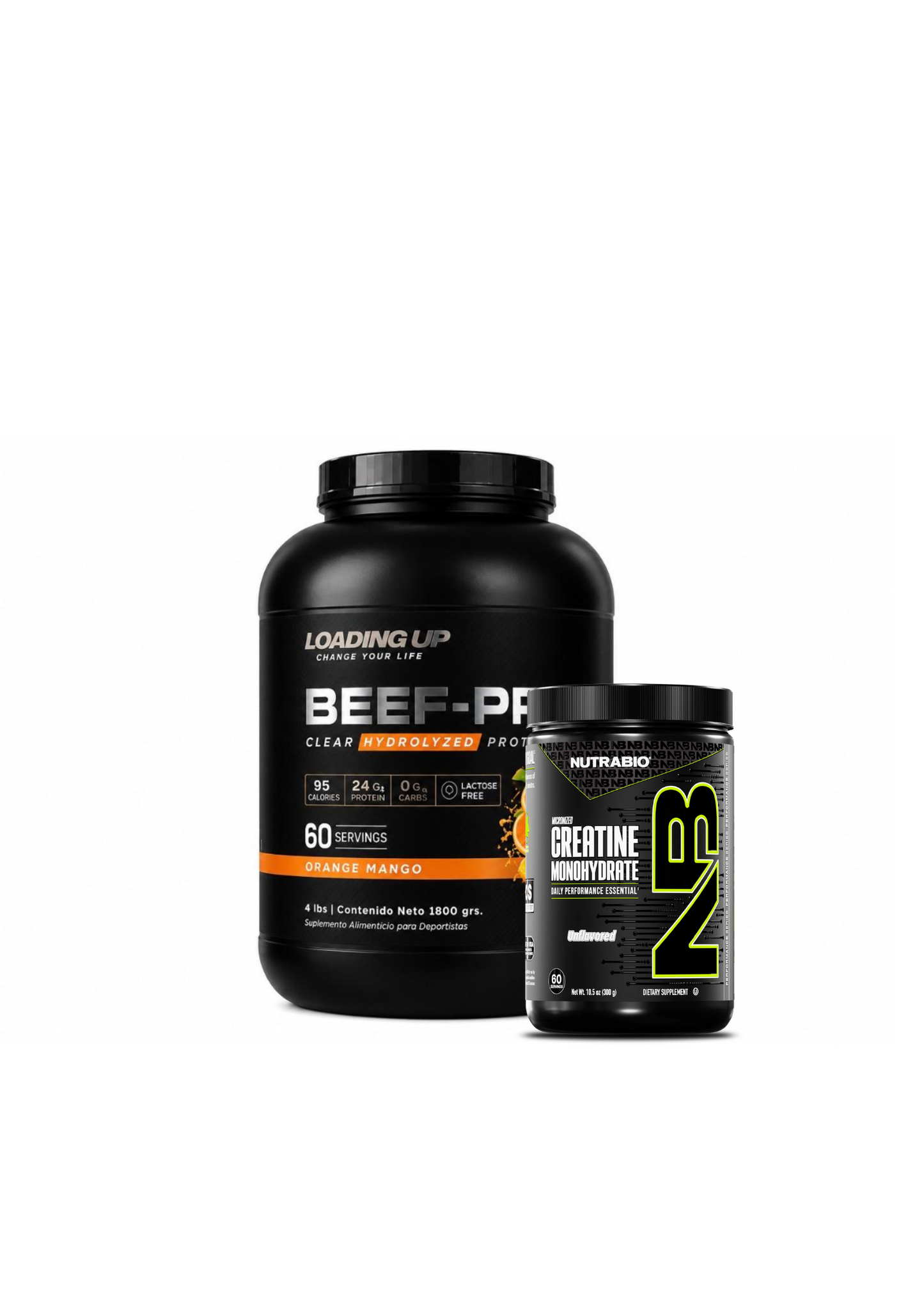 Proteina Beef pro 60 serv + Creatina 300 grs