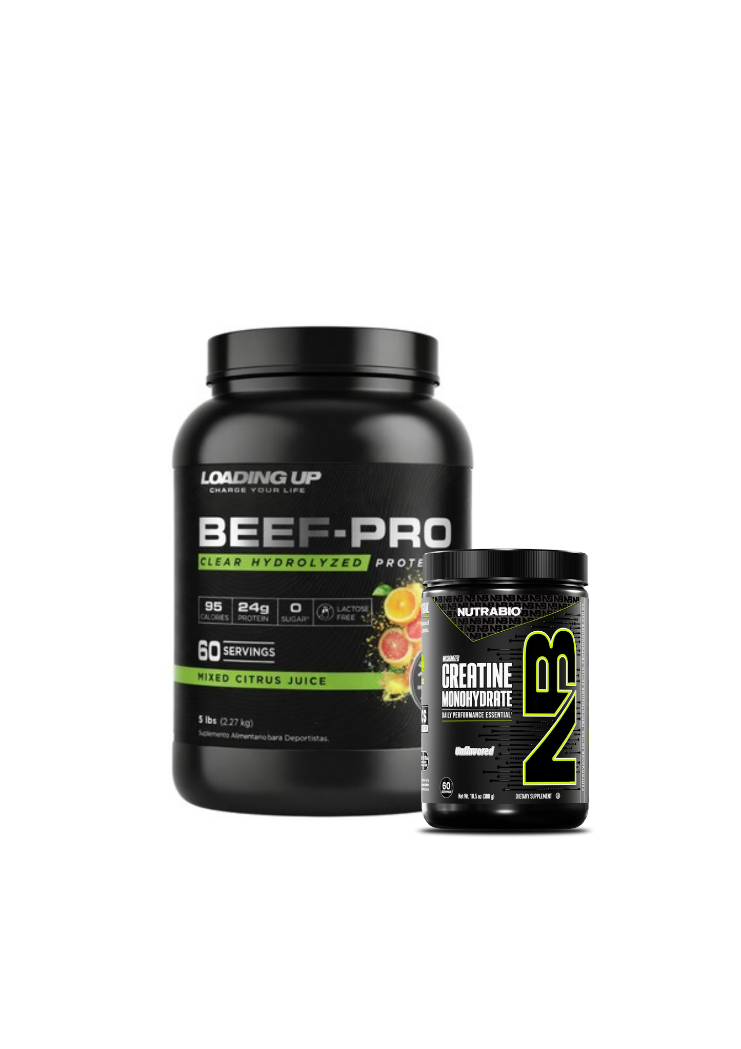 Proteina Beef pro 60 serv + Creatina 300 grs