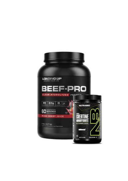 Proteina Beef pro 60 serv + Creatina 300 grs
