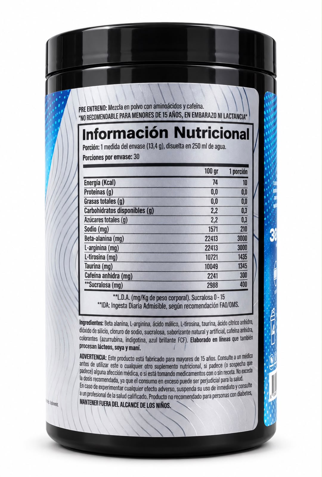 Pre entrenamiento Loading Up 30 serv