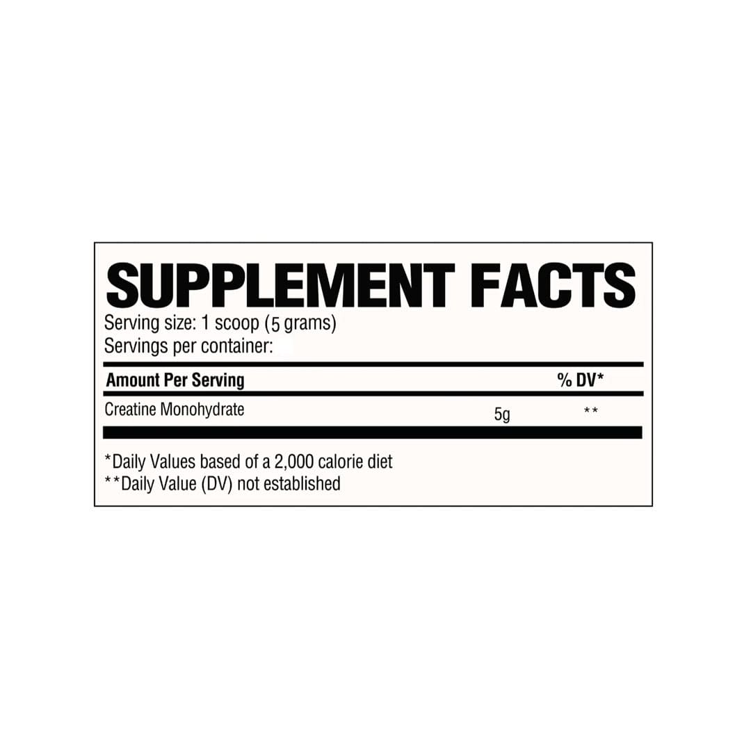 Creatina Raw Nutrition 500 gramos