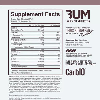 Mass Gainer CBUM 12 LB